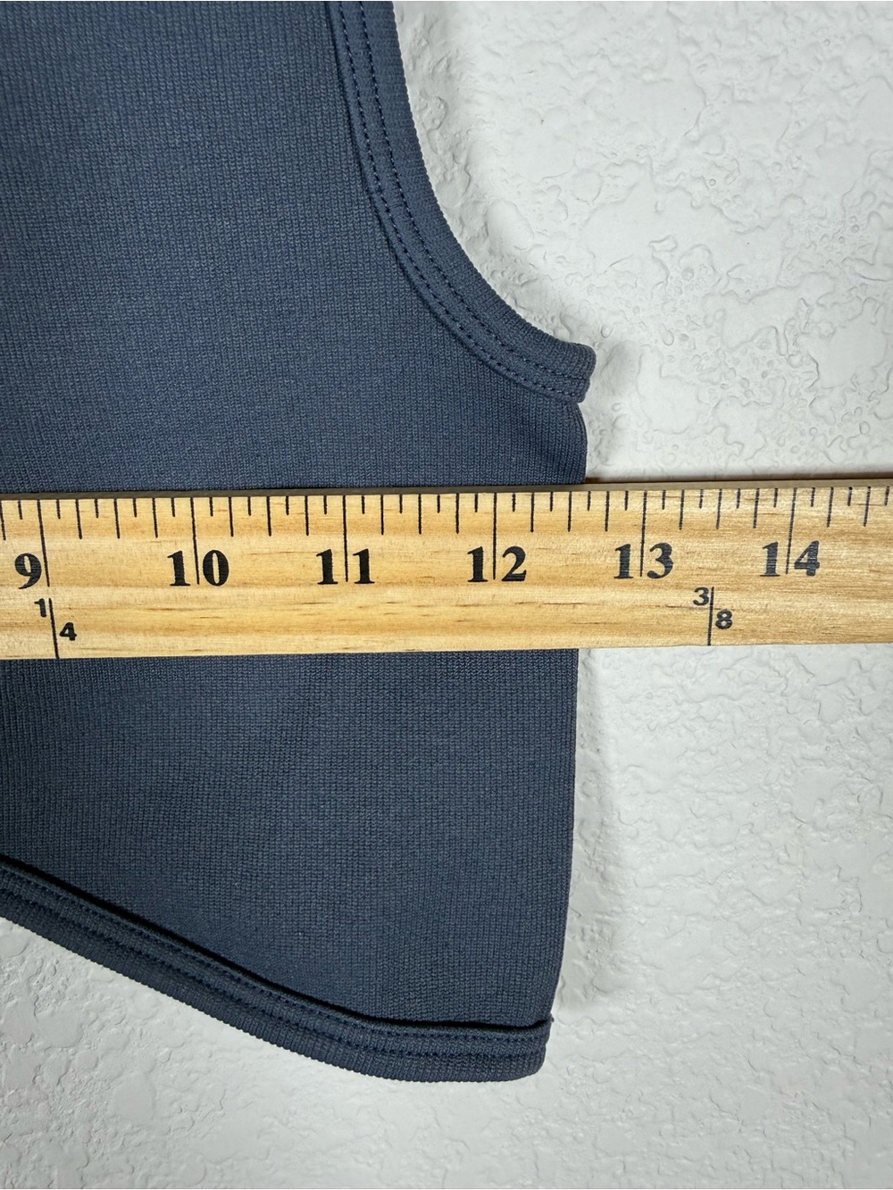 GYM Women's Dark Grey Crop Tank Top - Picture 5 of 6